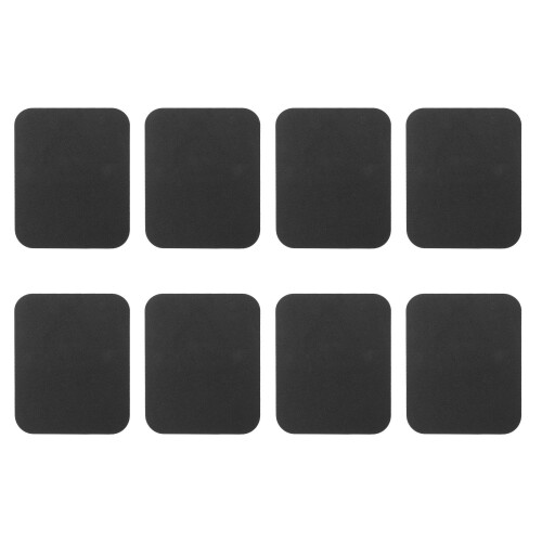 8Pcs Protective Black Foam Shin Guards for Skiing and Snowboarding