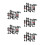 60Pcs Assorted Color Mini Lamp Posts Plastic Miniature Street Decor 8