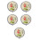 5Pcs Solid Perfume Balm Women Portable Rose Aroma Calming Scent 10