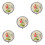 5Pcs Solid Perfume Balm Women Portable Rose Aroma Calming Scent 9