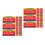 200Pcs Multi-Color Paper Funny Parking Cards Bad Parking Warning Notes 5