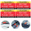 200Pcs Multi-Color Paper Funny Parking Cards Bad Parking Warning Notes 10