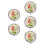 5Pcs Solid Perfume Balm Women Portable Rose Aroma Calming Scent 8