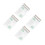 4Pcs Multi Color Office Daily with Spiral Binding 10