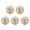 5Pcs Solid Perfume Balm Women Portable Rose Aroma Calming Scent 7