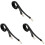 3Pcs Simple Black Shoulder Bag Strap Replacement with Buckles 4