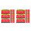 200Pcs Multi-Color Paper Funny Parking Cards Bad Parking Warning Notes 9