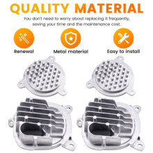 4PCS/Set Angel Eye DRL LED Modules 63118496134,63119498649,63119498650 for G14 G15 G16 840I M850I 8 SERIES 2019-2024