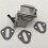 MF0089 BM4460 M2468 Mechanical Fuel Pump for Select 1955-1957  Models 4