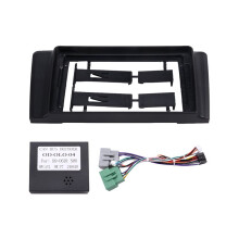 9 Inch Car Frame Fascia Adapter Android Radio Dash Fitting Panel Kit for XC70 V70 S60 2000-2004