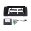 9 Inch Car Frame Fascia Adapter Android Radio Dash Fitting Panel Kit for  XC70 V70 S60 2000-2004 1