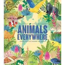 Animals Everywhere by Cassany Hardcover Book