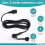 Remote Electric Winch Controller 3 Prong Compatibility with 3 Meter Extension Cable for Vehicle Recovery Operations 5