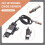 24V Nox-Sensor Kväveoxidsensor 0281007438 2609535 för  LPGRS-Serien 2016- Lastbil/Dragbil. 4