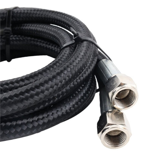 Mangueira de 52 Polegadas de Comprimento com Revestimento Trançado em Nylon AN6 para Resfriador de Transmissão TH350 700R4 TH400 2