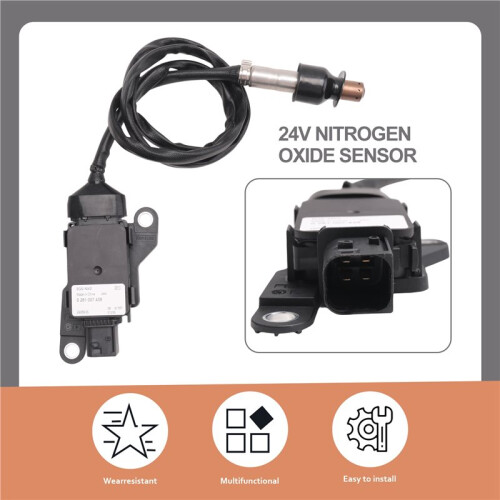 24V Nox-Sensor Kväveoxidsensor 0281007438 2609535 för  LPGRS-Serien 2016- Lastbil/Dragbil. 2
