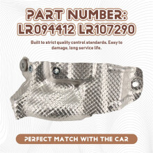 Turbocharger Upper Heat Shield LR094412 LR107290 for Sport Evoque for E-PACE