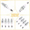4Pcs Car Spark Plugs for  A1 A3  Caddy     Octavia Rapid 2007-2018 03F905600A 7