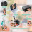 Sublimation Blanks Keychains,200 PCS 2Inch Round Sublimation Blanks Keychain Circle with Tassels,for DIY  Making 6