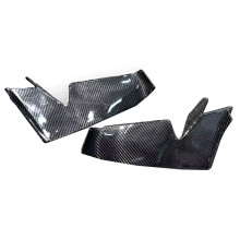 Acessórios para Motocicletas Winglets Asa Fixa Asa Dianteira Spoilers Fibra de Carbono para RS660 660 2021-2023