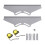 Toe Alignment Tool Toe Plates Wheel Alignment Tool Provides Accurate Fast Wheel Alignment Measurements for Most Cars 1