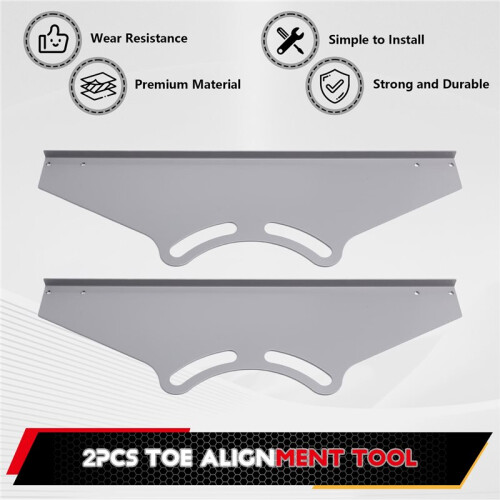 Toe Alignment Tool Toe Plates Wheel Alignment Tool Provides Accurate Fast Wheel Alignment Measurements for Most Cars 2