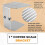 Coffee Scale Bracket Waterproof Coffee Extraction Rack Stainless Steel Scale Rack Electronic Scale Elevation Rack Silver 3