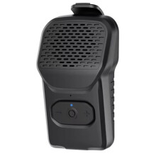 Wearable Speaker Clip- Portable Speakers IPX5 Waterproof BT5.3 Stereo Column Subwoofer Built-in Microphone