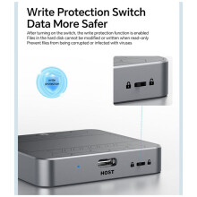 10 Gbit/S Magnetische Festplattenbox, Erweiterungsdock, M.2 SSD, Externe Erweiterung, Handy-Aufnahme und -Projektion, 4K PD100W