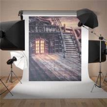 5x7FT Vinyl Studio Photography Backdrop Retro Pirate Ship Photo Background