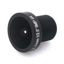 Fisheye-Objektiv 2,1 mm 5 MP-Objektiv Vidvinkelobjektiv HD-Nätverksobjektiv 180 Grader Vid Synvinkel