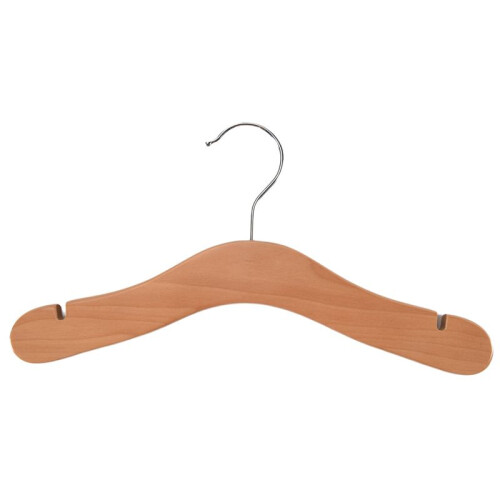 TräBabyhäNgare,BarnhäNgare,Hackad Axeldesign för BarnkläDer,DekorationshäNgare,10-Pack, Medium 2