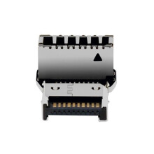 Type-E 90 Degree Computer Motherboard USB3.1 10G Front Type-C Installed Wiring Converter Connector Adapter Type B