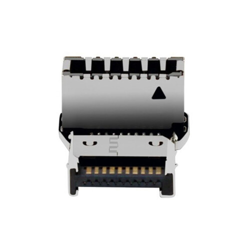 Type-E 90 Degree Computer Motherboard USB3.1 10G Front Type-C Installed Wiring Converter Connector Adapter Type B