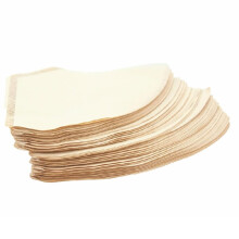 300Pcs Unbleached Coffee Filter Paper Safe Odorless High Grade Filters for Machines for Coffee Lovers Prevents Overflow