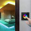 Wall  Dimmer LED Controller Wall- Mounted Touch Panel  for DC12V-24V RGBWW LED Strip Lighting White 3