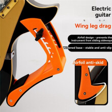 Suporte de Guitarra Suporte de Guitarra Suporte de Apoio de Perna Suporte de Guitarra Ajustável para Violão Elétrico Clássico Acústico