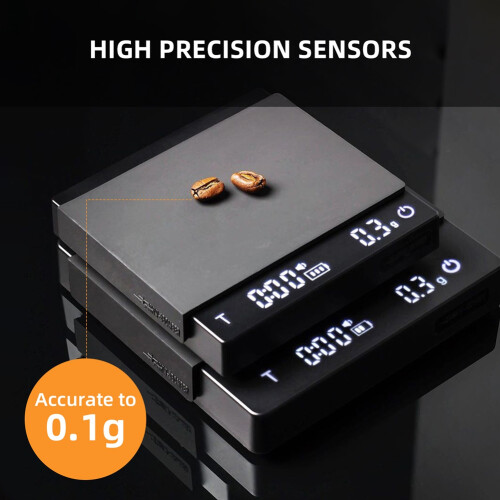 Digital Kitchen Coffee Scale High Precision Cyclic Rechargeable Espresso Electronic Scale Home Accessories