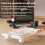 Adjustable Computer Host Bracket Mobile PC Holder Cart Computer Tower Stand Black 4
