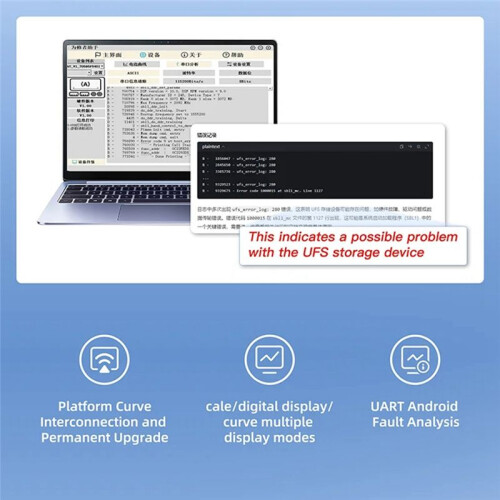 ATV1 Multifunction Currentmeter High-Precision Sampling Digital Display UART for Android Fault Analysis Tool 2