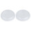 New Joystick Thumb stick thumb grip Replacement Caps Cover F  PS4 Controller 1 pair - White 1
