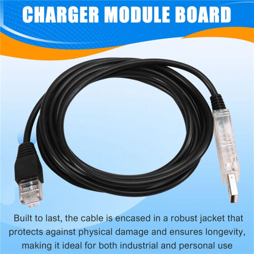 FTDI FT232RL Chip USB to RJ45 Cable RS485 Serial Port Delta IFD6500 Data Upgrade Cable Communication Interface Cable B 2