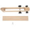 Leather Stitching Adjustable Hand Stitching Beech Wood for DIY 7