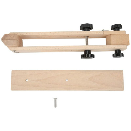 Leather Stitching Adjustable Hand Stitching Beech Wood for DIY 2