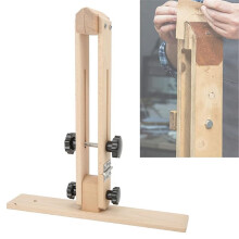Leather Stitching Adjustable Hand Stitching Beech Wood for DIY