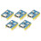 RP2040-Zero Microcontroller  Development Board for Raspberry Pi RP2040 Dual-Core Cortex M0+Processor 2MB Flash 5Pcs 1