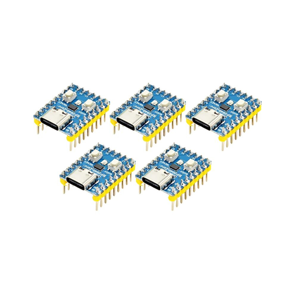 Rp2040-Zero Microcontroller Development Board For Raspberry Pi Rp2040 Dual-Core Cortex M0+Processor 2Mb Flash 5Pcs 6134220646886