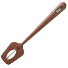 Digital Candy Spatula Thermometer, Instant Read Meat, Candy Thermometer Reader, Stirrer in One Food Grade Silicone