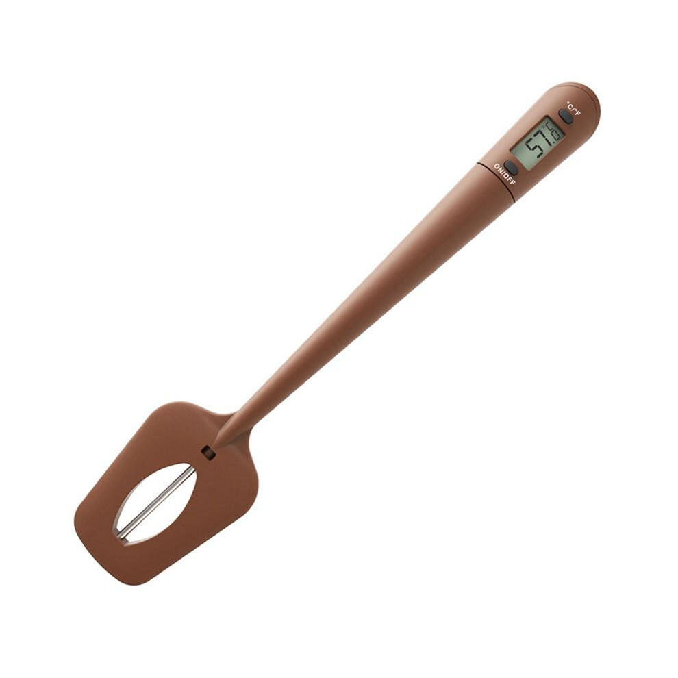 Digital Candy Spatula Thermometer, Instant Read Meat, Candy Thermometer Reader, Stirrer in One Food Grade Silicone