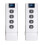 2pcs Tuya ZigBee Control Devices  Wireless Scene  4 Key Remote Portable Remote Controls for Home  Life 1